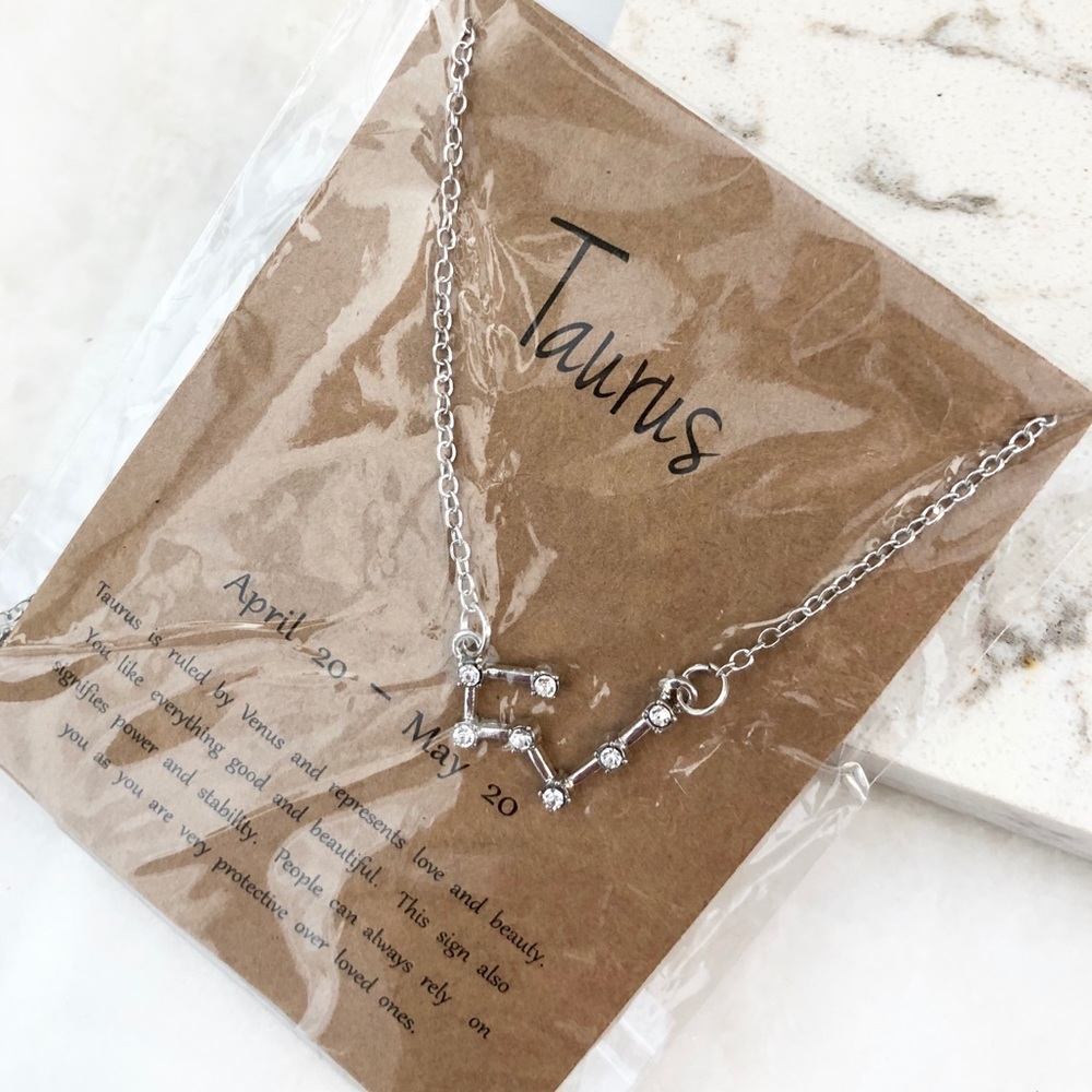 Zodiac Necklace - 🥳 HAPPY BIRTHDAY!🥳 Taurus ♉️